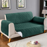 Ultrasonic Sofa Cover  (GREEN )